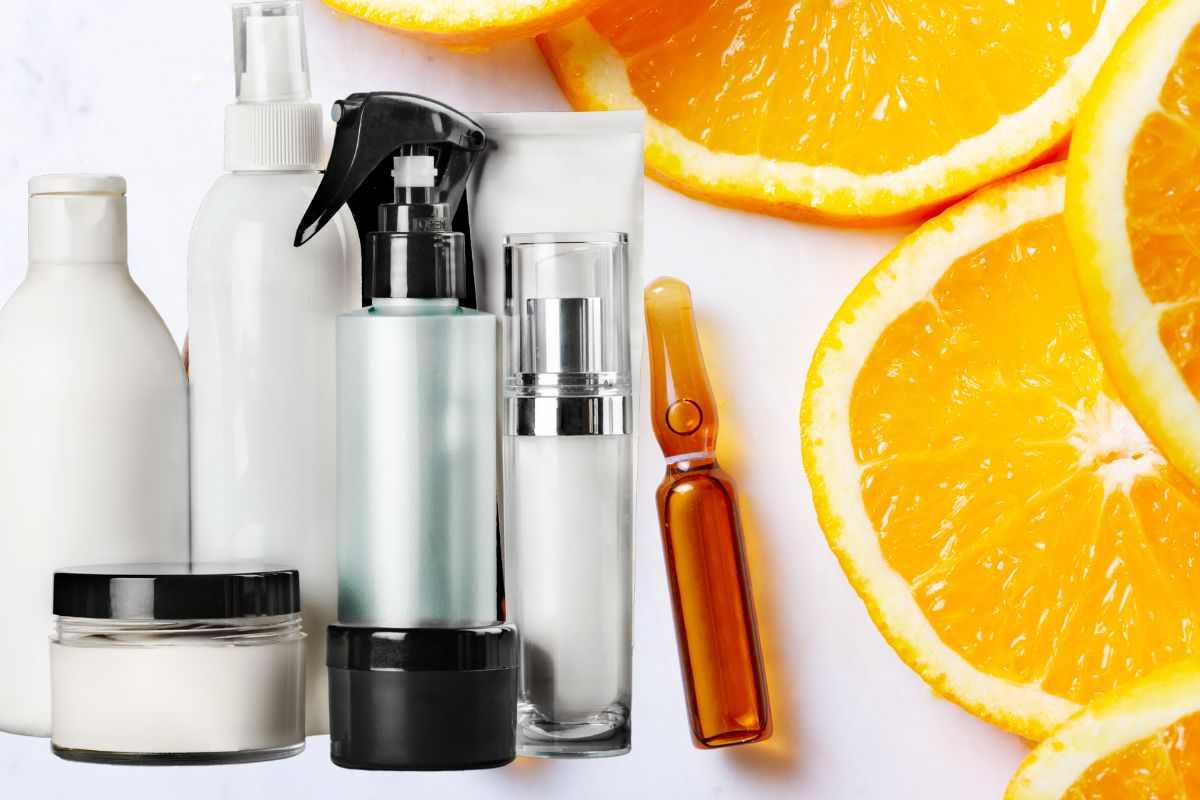 Vitamina C importante nei prodotti cosmetici